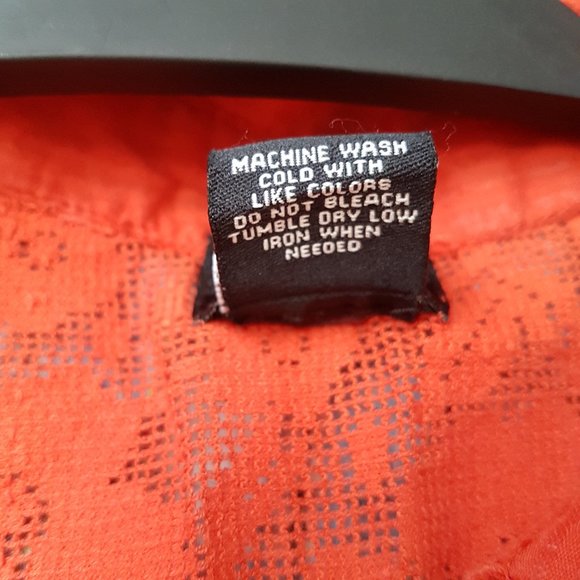 Joyce Leslie Orange Collar Top - Size S - Picture 8 of 8